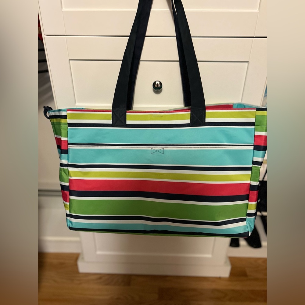 Thirty-one tote & matching cosmetic bag